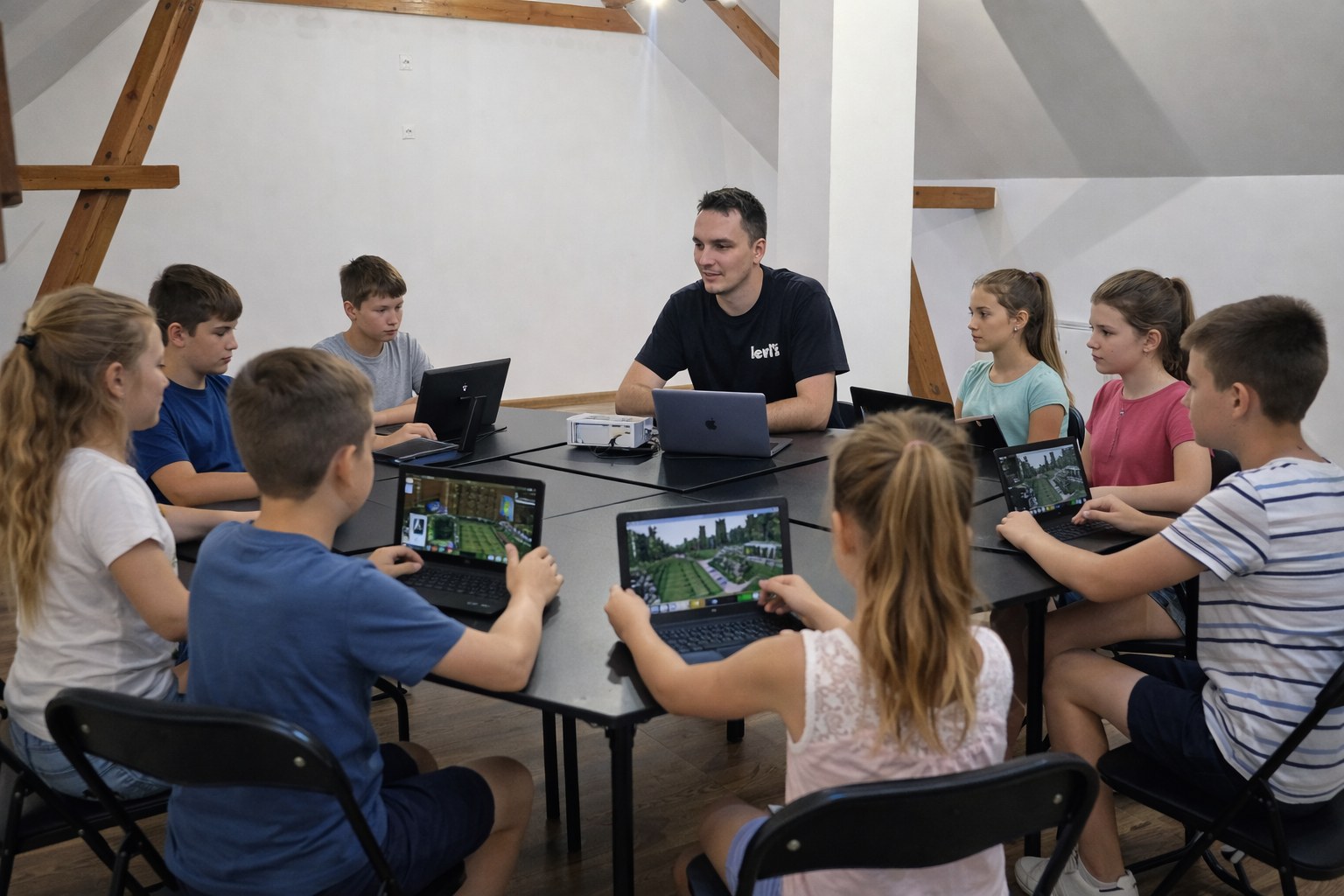 Kurz Minecraft pro starší děti