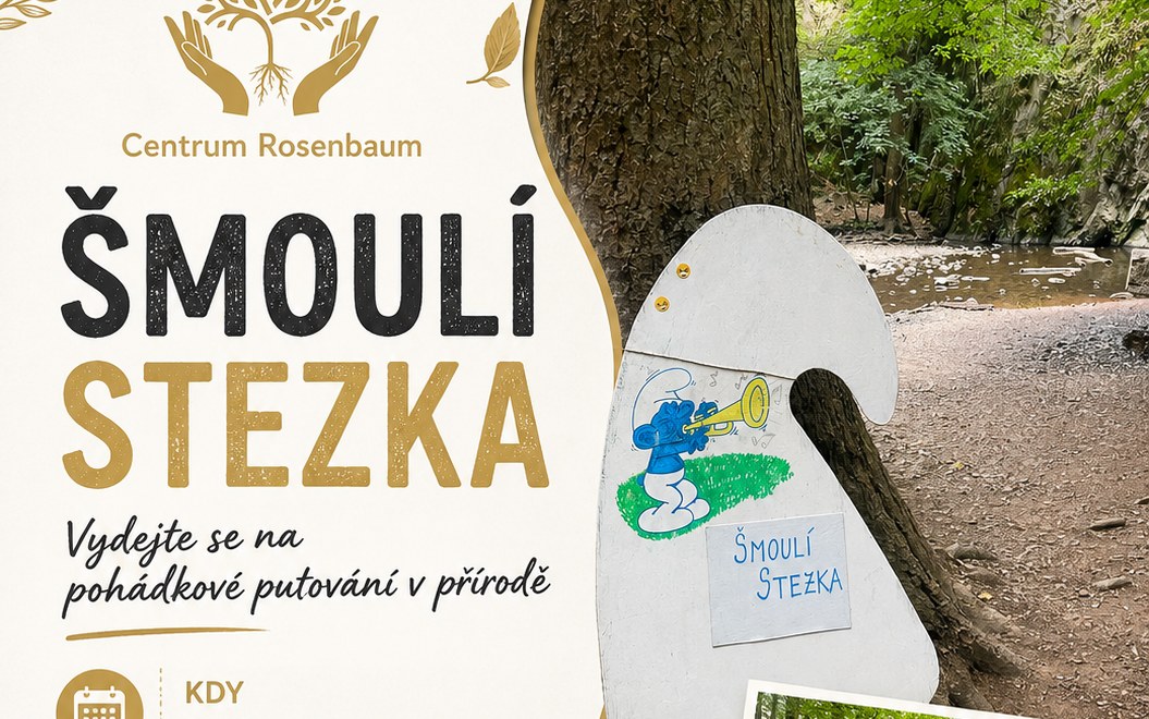 Šmoulí stezka — pohádkové putování přírodou Křivoklátska